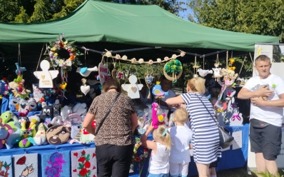 Festyn  w parku hutniczym