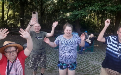 Piknik na terenie ośrodka rekreacyjnego ,, Gutwin,,