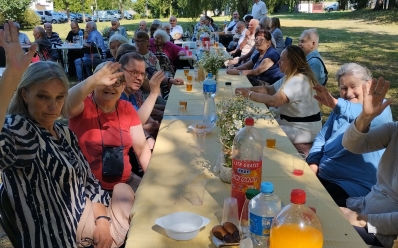 Wakacyjny grill w DPS RELAX w Brodach