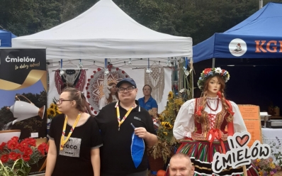 Zakończenie wakacji w Parku Miejskim/ Dożynki Powiatowo Gminne w Ćmielowie